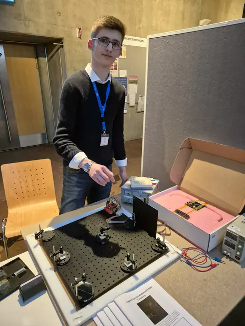 Quantencomputer sind Jannes liebstes Forschungsgebiet | Foto: Sandra Polenz