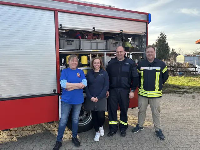 Ein starkes Team: Kirsten Quast, Madeleine Bahr, Stefan Kropka  und Johannes Gahde  | Foto: sts