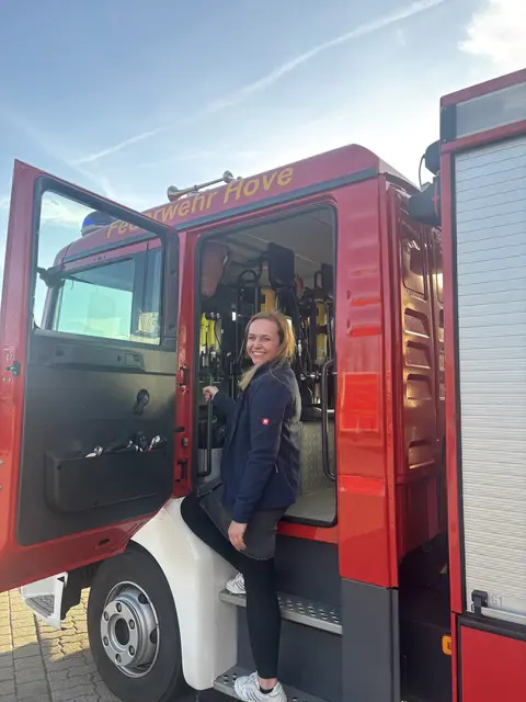 Madeleine Bahr gründete die Kinderfeuerwehr "Este" | Foto: sts