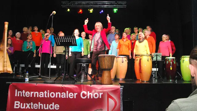 Der Internationaler Chor Buxtehude | Foto: Harald Winter