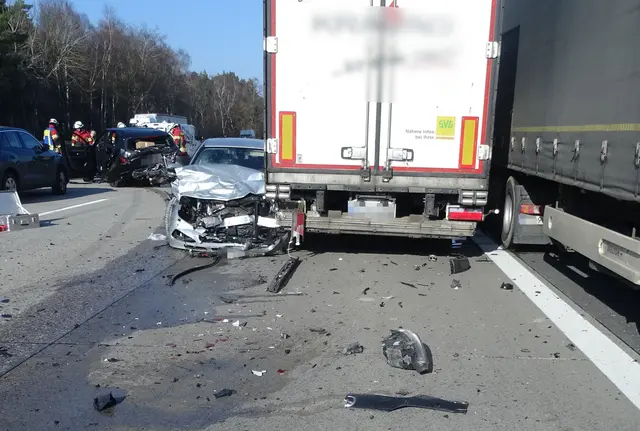 Zweiter Unfall am Nachmittag auf der BAB7 | Foto: Feuerwehr Samtgemeinde Hanstedt 