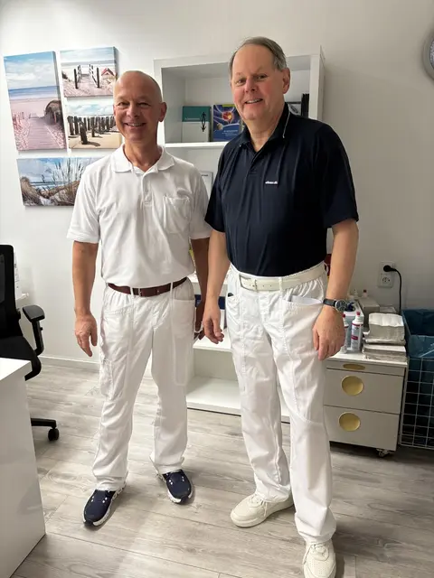Dr. med. Knut Rodewald (re.) und Dr. Dirk Samland  | Foto: Ostemed