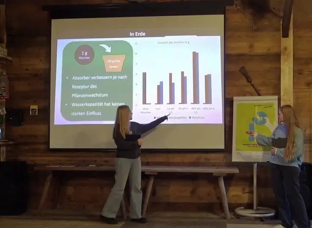 Beim "Forum der Besten" können die Jugendlichen ihre Forschungsarbeiten der Öffentlichkeit vorstellen | Foto: Verdieck-Stiftung