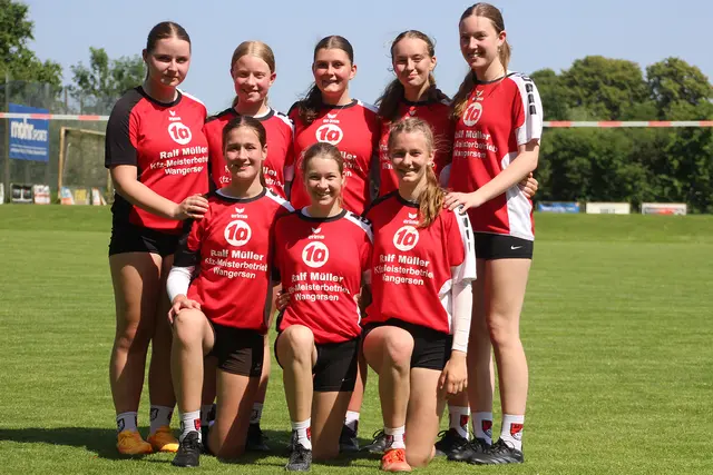 Die U16-Mädchen des MTV Wangersen haben beim Länderpokal in Ahlerstedt den zweiten Platz belegt. | Foto: MTV Wangersen