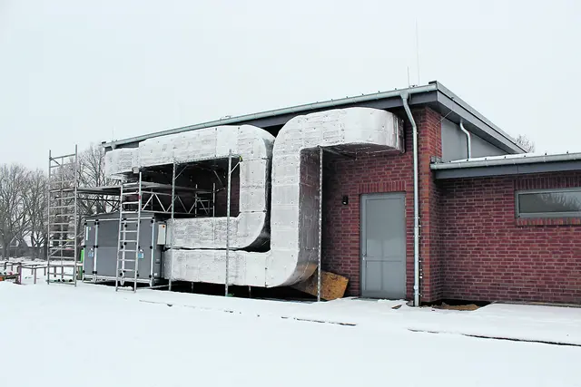 Die große Belüftungsanlage | Foto: sb