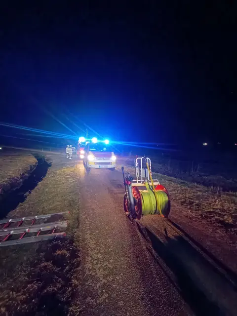 Der Feuerblitz am Himmel über Stade löste einen Sucheinsatz der Feuerwehr aus | Foto: Feuerwehr Wiepenkathen