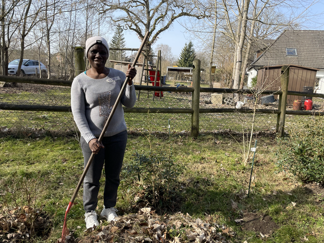 Esther wünscht sich eine regelmäßige ehrenamtliche Tätigkeit  | Foto: Silke König 