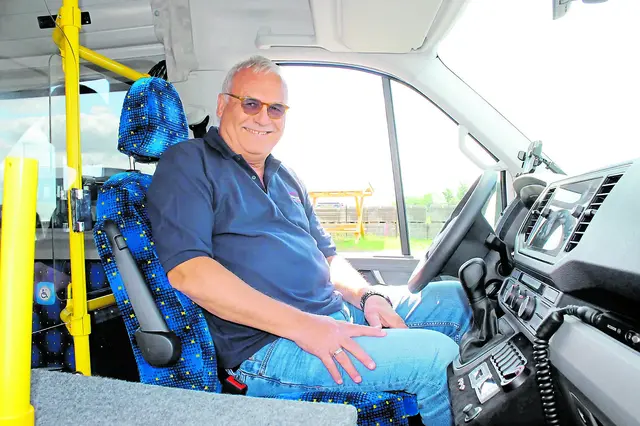 Thomas Rosteck im Bürgerbus | Foto: sb