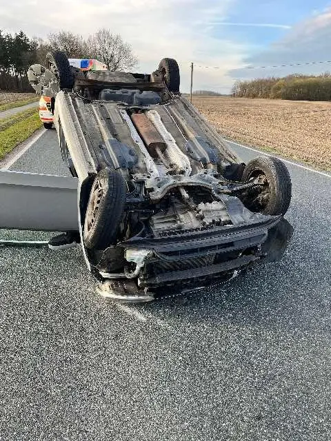 Die Fahrerin blieb unverletzt | Foto: Polizeiinspektion Stade