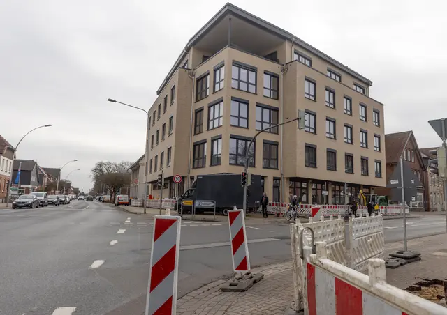 Das neue Riedels Eck: Hier finden bald vor allem Büros ihren Platz. | Foto: ks