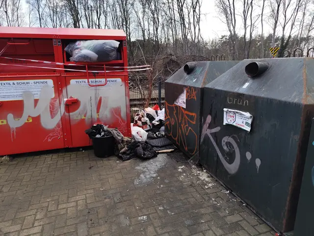 An der Kleinbahn. Auf der Rückseite wurde gerade alles durchsucht. | Foto: Rüdiger Störtebecker