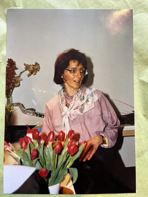 Marlene Schulz am Tag der Eröffnung: 15. März 1991  | Foto: Schulz