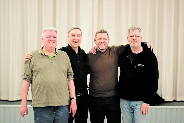 Der neue Vorstand ( v. li): Riko Zillmer, Holger Wallmann, Olaf Schmidt und Michael Stasinski | Foto: Tampentrekker