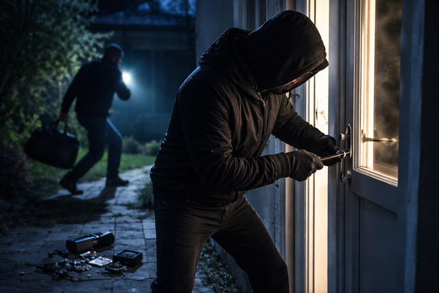 Einbrecher (Symbolbild) | Foto: KI generiert