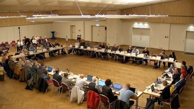 Der Stadtrat traf sich in der Stadthalle zur ersten Sitzung des Jahres | Foto: jf