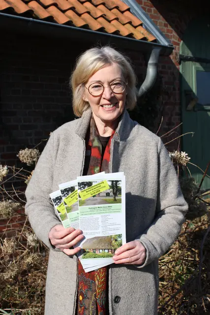 Liane Knabbe weist auf die letzte Fördermöglichkeit aus der Verbunddorfentwicklung hin | Foto: sb