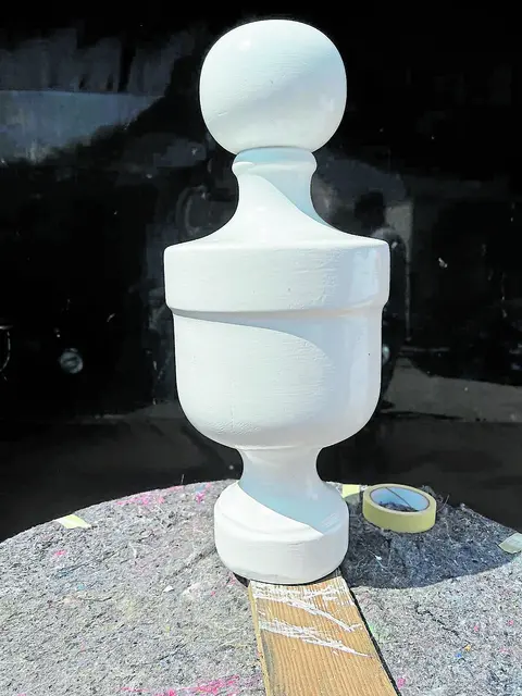 Es folgen notwendige Grundierungen | Foto: Dirk Ringel