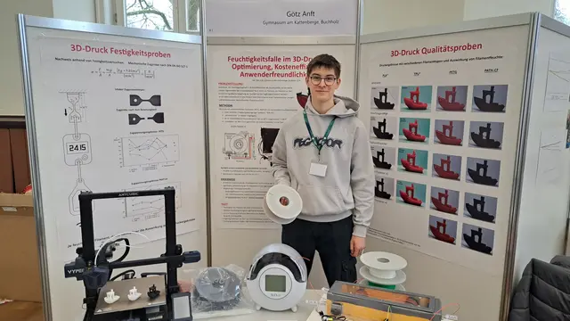 Götz Anft (18) aus dem Jahrgang 13 des GAK | Foto: GAK