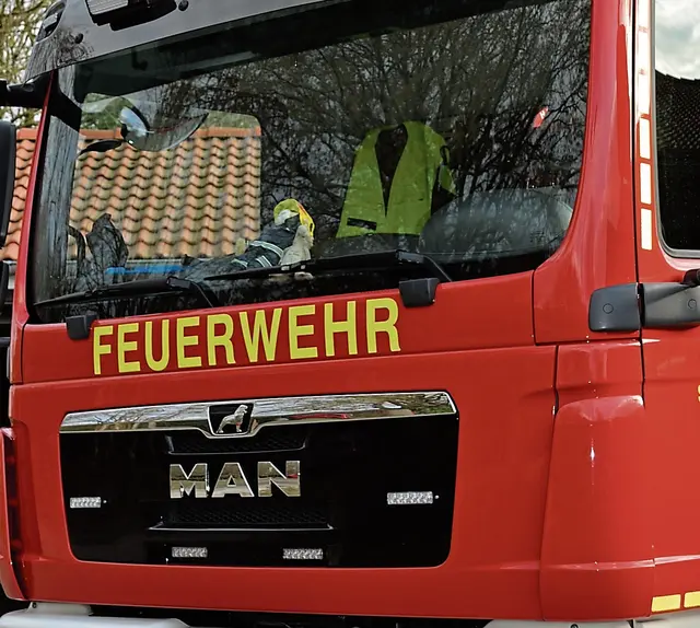 Die Feuerwehr war vor Ort und rettete die Bewohner | Foto: Symbolfoto / bim