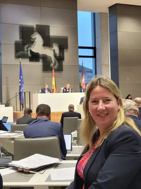 Birgit Butter im Landtag | Foto: CDU