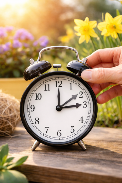 Am Samstag werden die Uhren von zwei auf drei umgestellt | Foto: KI-generiert