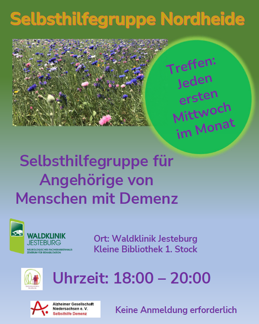 Flyer Selbsthilfegruppe Nordheide  | Foto: Seniorenassistenz Nordheide