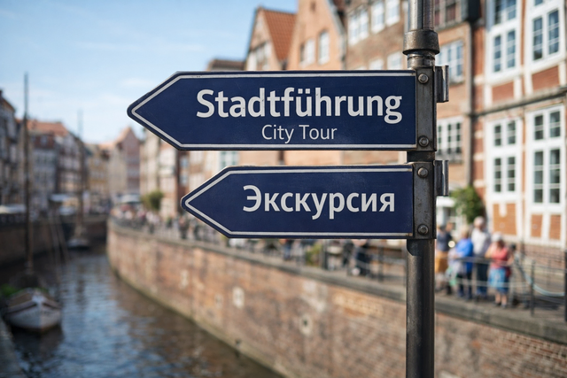 Stade bietet eine Stadtführung auf Russisch an. Es stellt sich die Frage, ob das in diesen Zeiten das richtige Signal ist | Foto: K-generiert