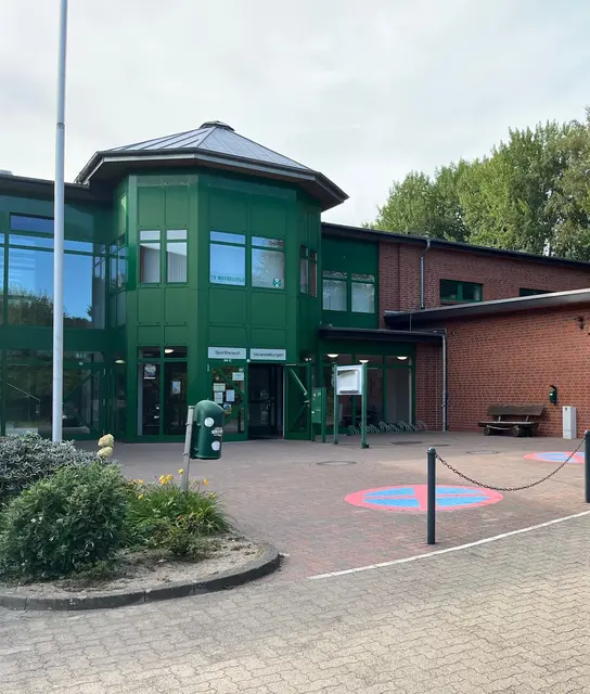 Eingang zur Geschäftsstelle des TVM im Helbach-Haus | Foto: sra