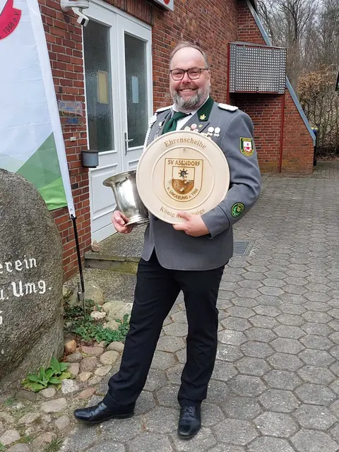 König der Könige Martin Schmidt | Foto: SV Asendorf