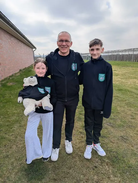 Lieke Eickstädt, Ralf Richter, Lian Eickstädt | Foto: Verein