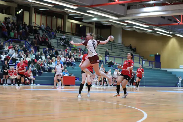 So wollen die Fans "ihre" Luchse sehen: energischer Einsatz mit Torerfolg | Foto: Katja HInrichs