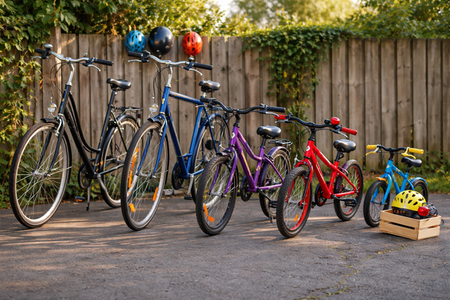 Die Flüchtlingshilfe Rosengarten sucht gut erhaltene Fahrräder | Foto: KI generiert
