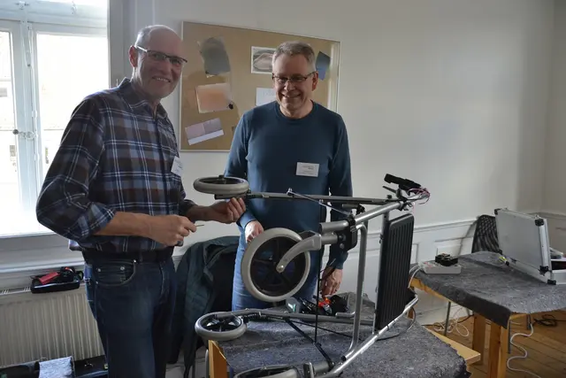 Auch Rollatoren werden von den Ehrenamtlichen repariert  | Foto: sc