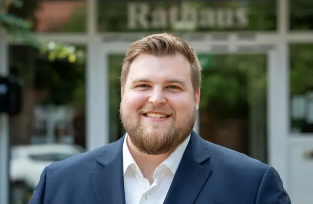 CDU-Bürgermeisterkandidat Jannik Stuhr. | Foto: Niklas Hintze