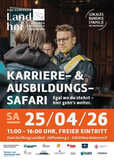 Flyer der Karriere-&amp; Ausbilungssafari | Foto: Lokales Bündnis Familie
