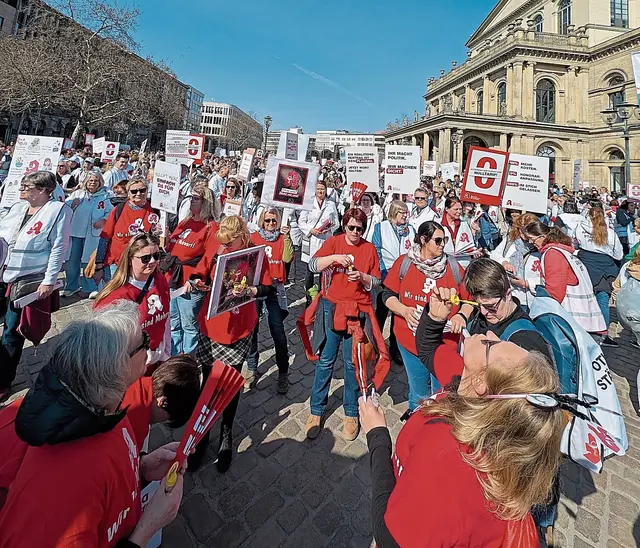 Die Apotheker protestierten am Montag, 23. März, in Deutschland | Foto: easy Apotheke