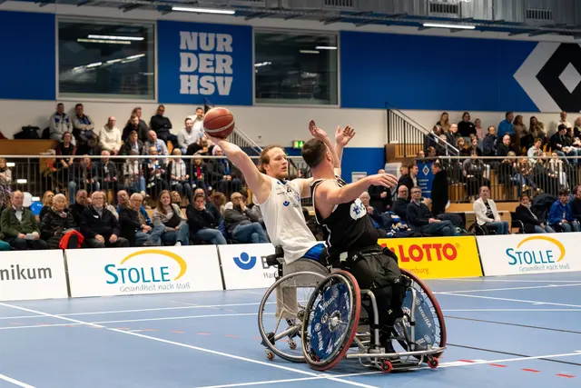 Die BG Baskets Hamburg beendet die Saison auf Rang Zwei und zieht nun in die Playoffs ein | Foto: BG Baskets/Max Vincen