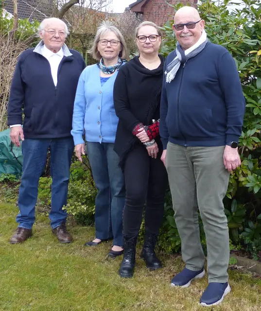 Ausscheidende Vorstands-Mitglieder für langjähriges Ehrenamt geehrt | Foto: SoVD-Ortsverbands Neu Wulmstorf