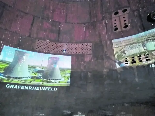 Zum Abschied gab es im Oktober 2025 eine fulminante Multimediale Show im leeren Reaktor | Foto: sb