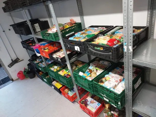 16 Kisten voller Lebensmittelspenden und dazu Geldspenden kamen im Dezember zusammen | Foto: Töster Tafel