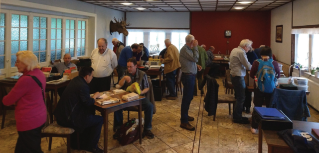 Sammler chinesischer Briefmarken treffen sich im Gasthaus „Zum Estetal“ in Kakensdorf | Foto: Forschungsgemeinschaft China-Philatelie e.V.