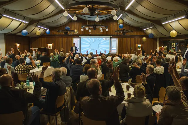 Die CDU Seevetal bei ihrer Aufstellungsversammlung im "Uns Dörphus" in Hörsten | Foto: CDU Seevetal