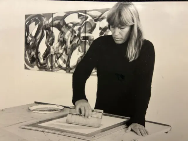 Heidi Meyer bei der Arbeit | Foto: Heidi Meyer