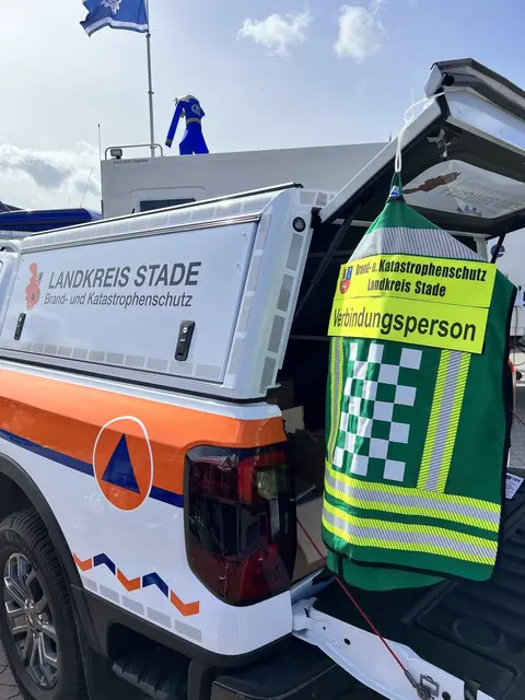 Blaulichtmeile auf dem Blütenfest | Foto: Daniel Beneke