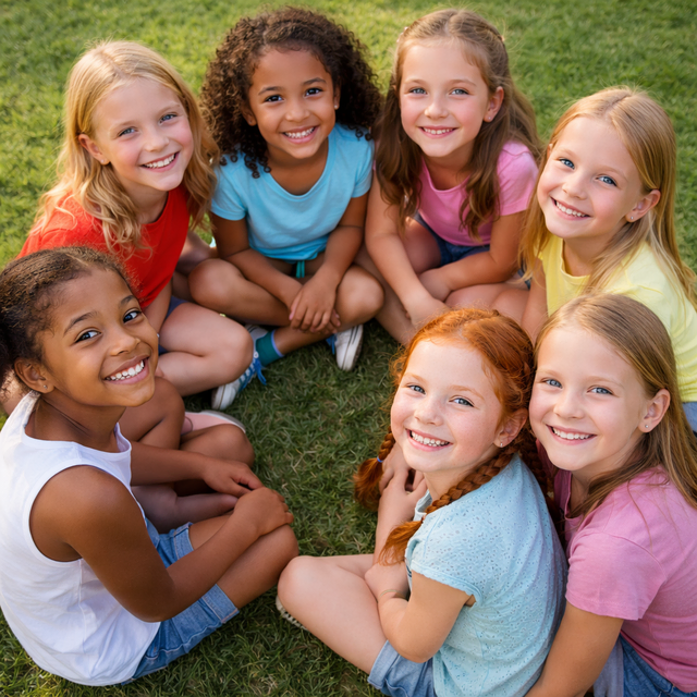 Mädchen tauschen sich aus | Foto: KI