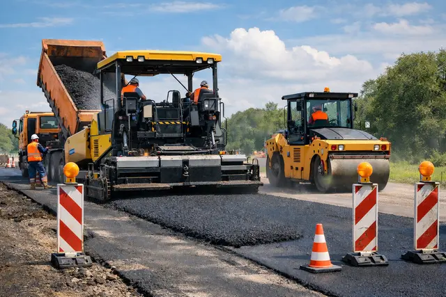 Der Landkreis Stade will in diesem Jahr mehrere marode Kreisstraßen sanieren | Foto: KI-generiert