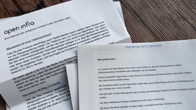 Zwei Schreiben, zwei Wahrheiten: Post von Premium-Netz und Open Infra sorgt im Landkreis Harburg für Verunsicherung | Foto: tml