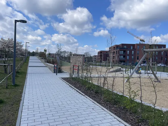 Die der Lärmschutzwand an der Giselbertstraße | Foto: Hansestadt Buxtehude