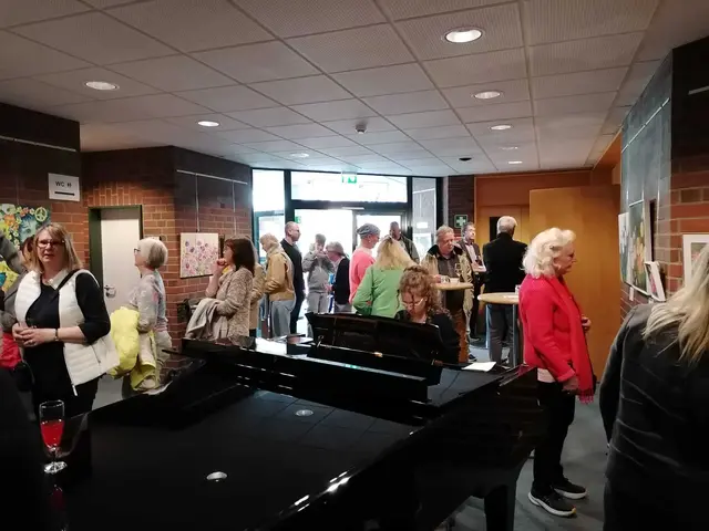 Der Abend wurde erneut untermalt von Anna Hellwig | Foto: Gemeinde Neu Wulmstorf