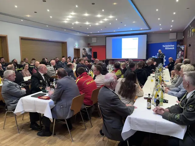 Der Schützenkorps Stelle stellte dem THW seine Räumlichkeiten für die Jahresgeschäftsstunde mit rund 100 Gästen zur Verfügung | Foto: Christian Rohlfs